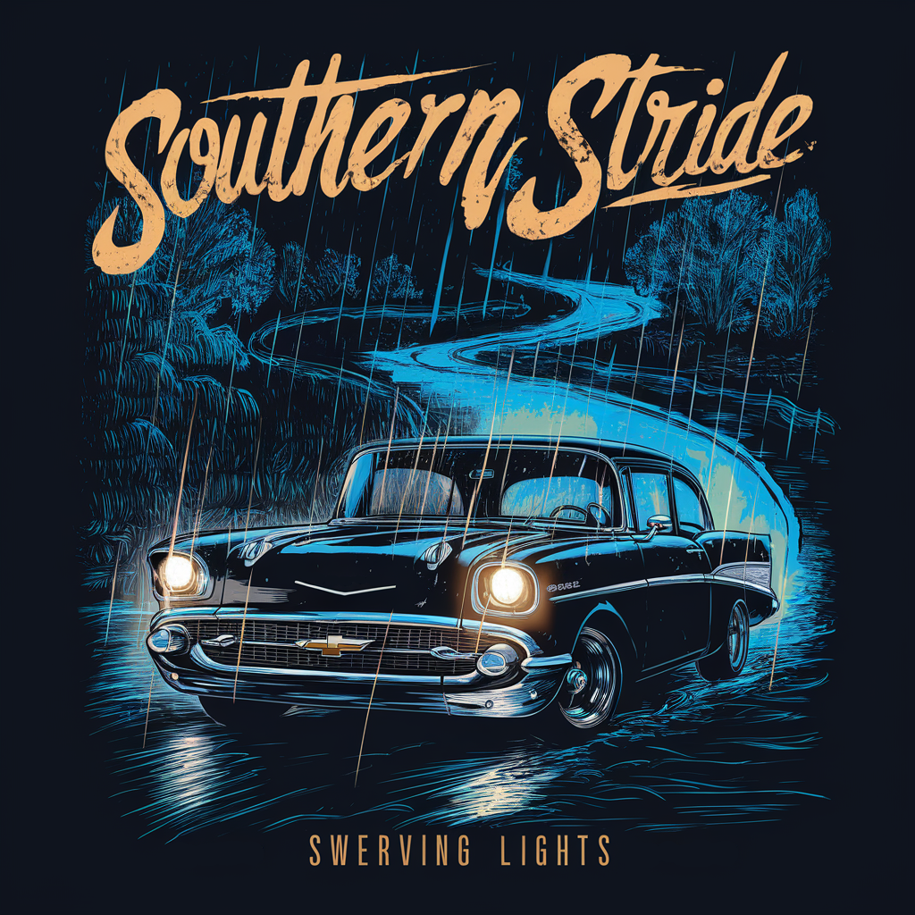 Southern Stride Swerving Lights T-Shirt