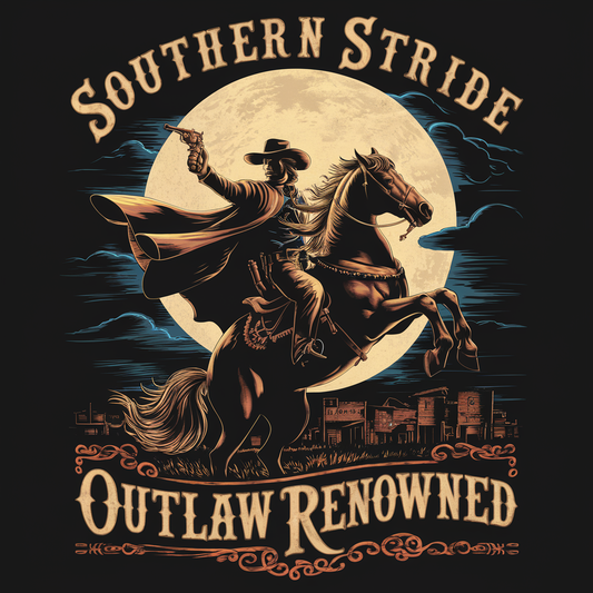 Southern Stride Outlaw Renowned T-Shirt