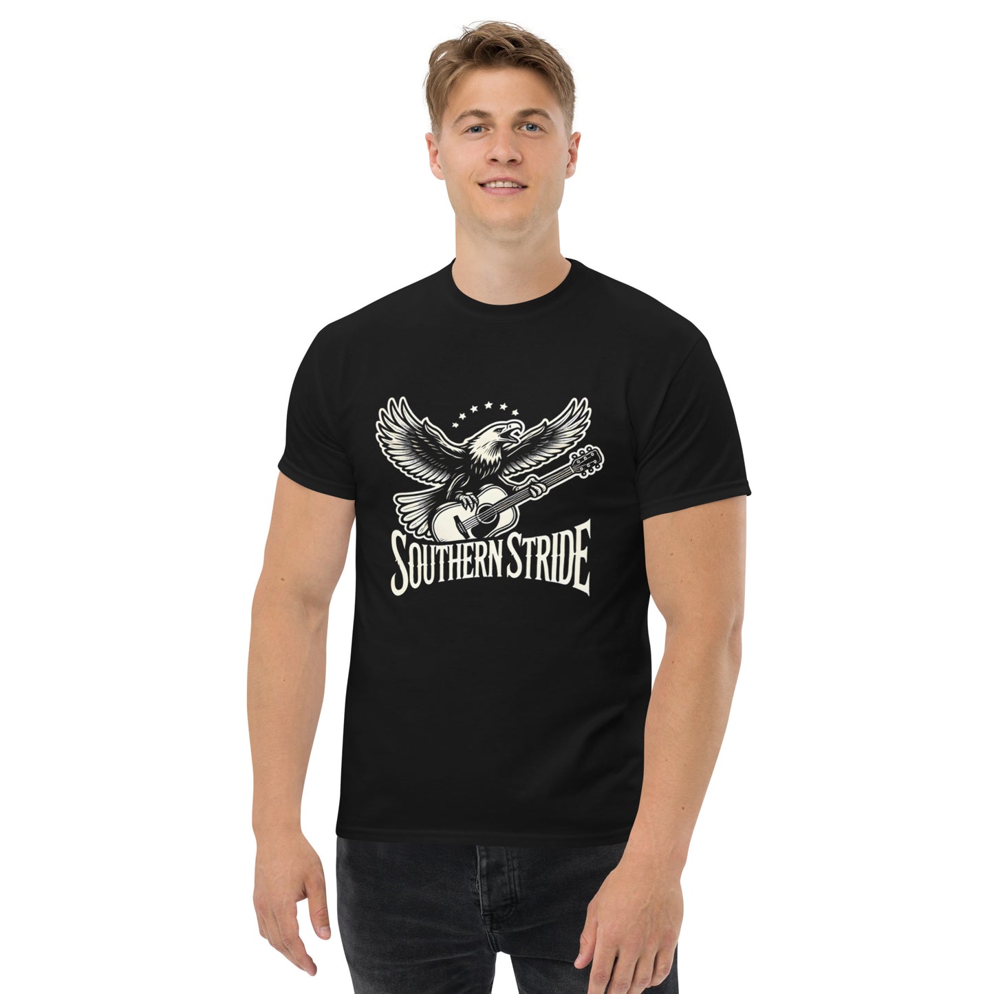 Southern Stride Guitar Eagle T-Shirt