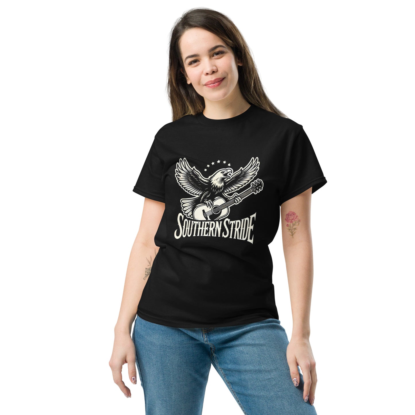 Southern Stride Guitar Eagle T-Shirt