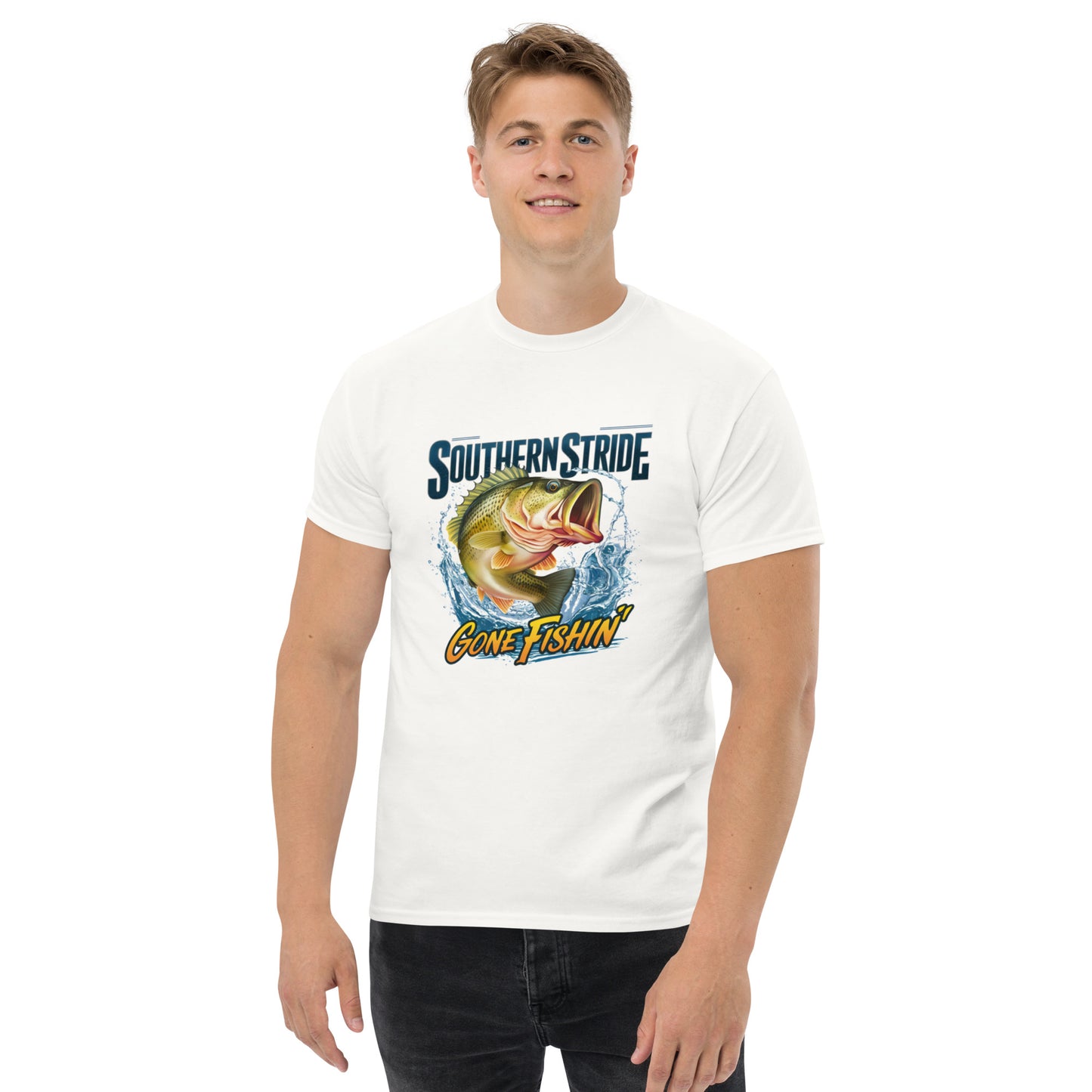 Southern Stride Gone Fishin' T-Shirt